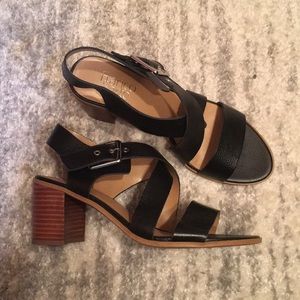 Franco Sarto block heel sandal
